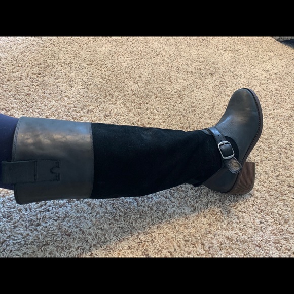 8.5 wide calf Lucky Brand Knee high boots - Picture 6 of 8